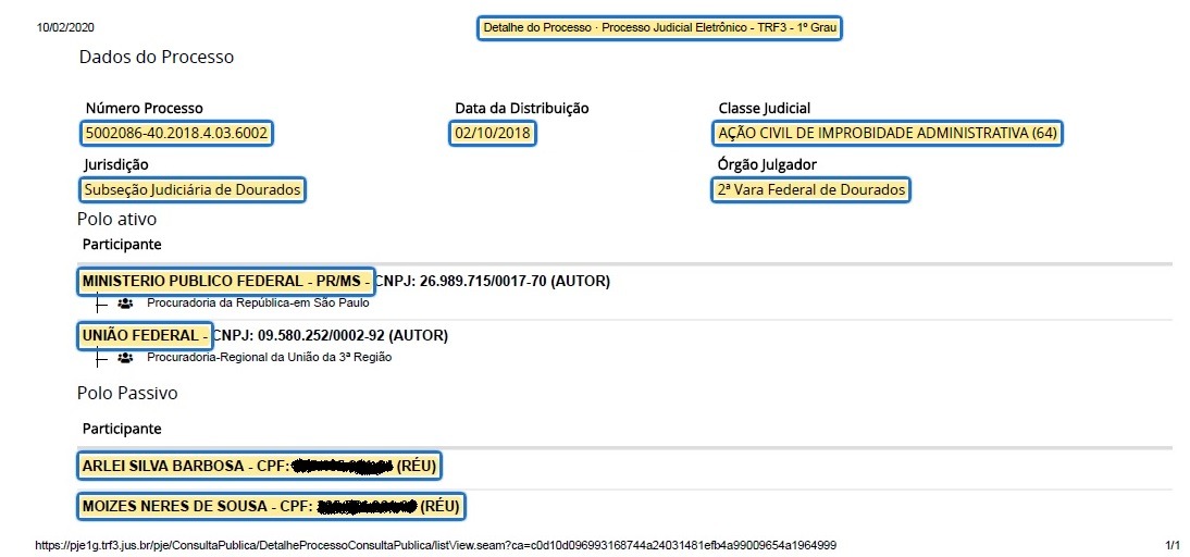 “Manobra” réu em processo do LOTE 1, agora prefeito Arlei propõe compra da área