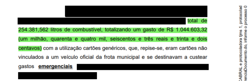 Oposição finge demência do mega esquema de combustível da gestão anterior