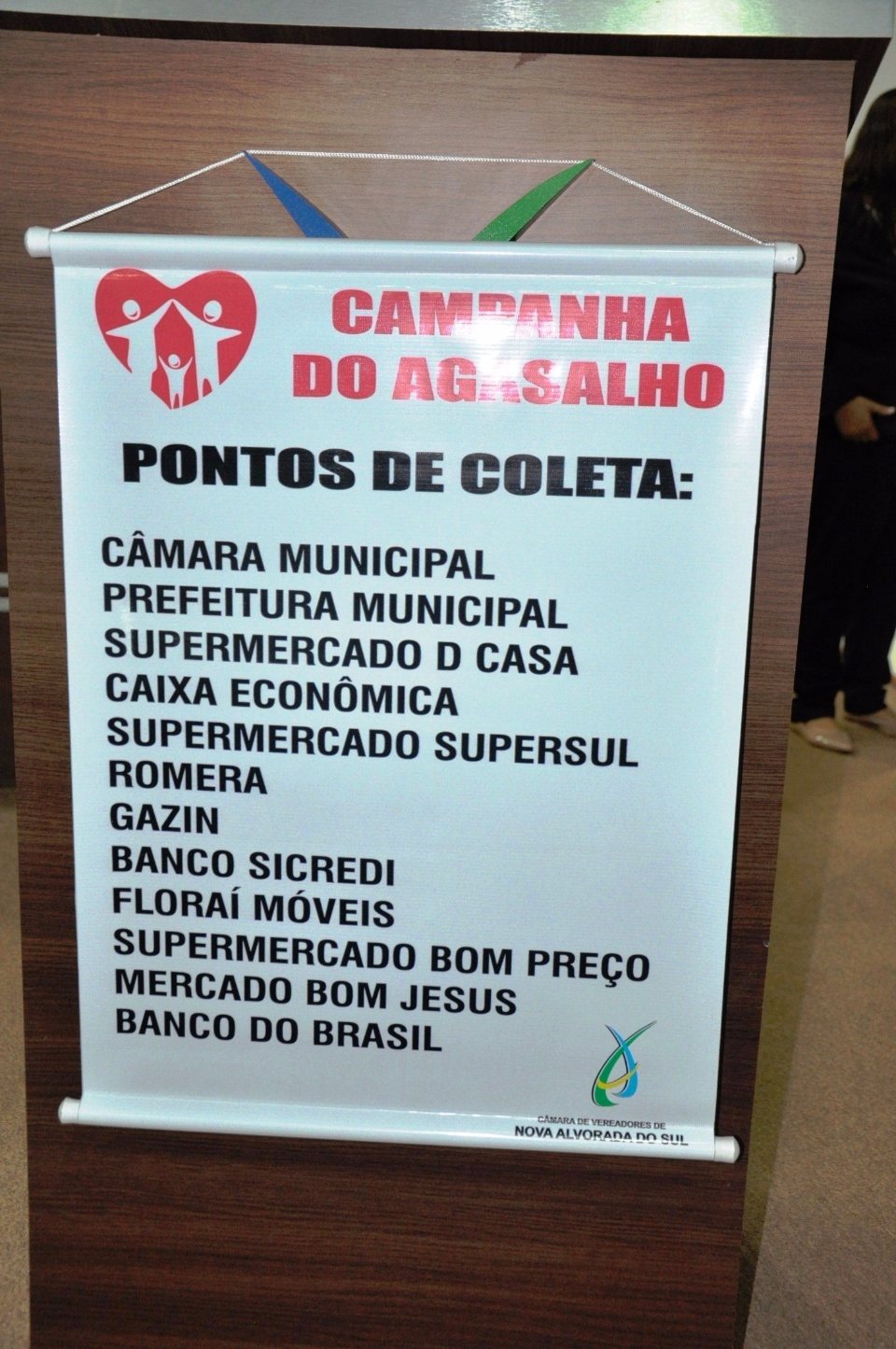 Campanha do agasalho foi lançada pela Câmara Municipal de Nova Alvorada do Sul