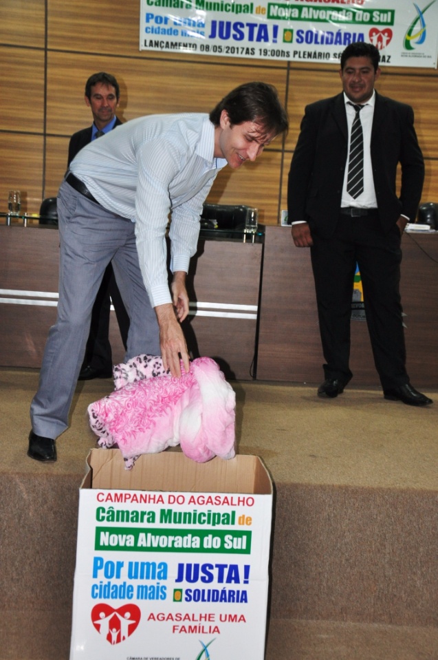 Campanha do agasalho foi lançada pela Câmara Municipal de Nova Alvorada do Sul