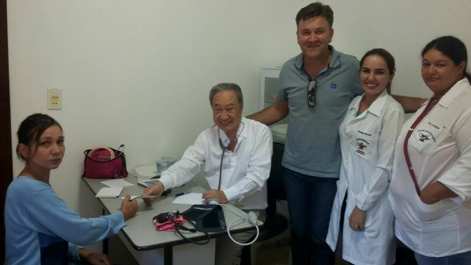 Vereador Everton Cristiano e Deputado George Takimoto iniciam atendimento voluntario em Rio Brilhante