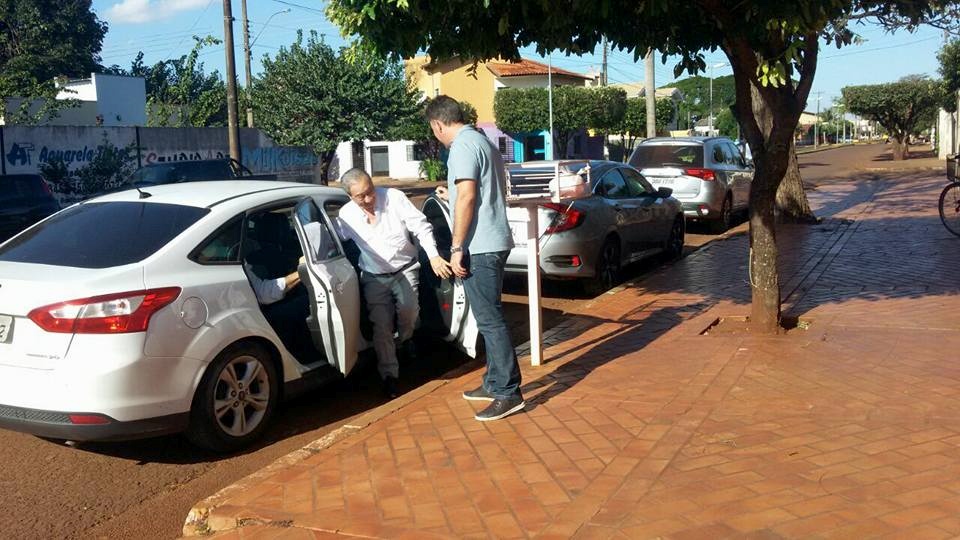 Vereador Everton Cristiano e Deputado George Takimoto iniciam atendimento voluntario em Rio Brilhante