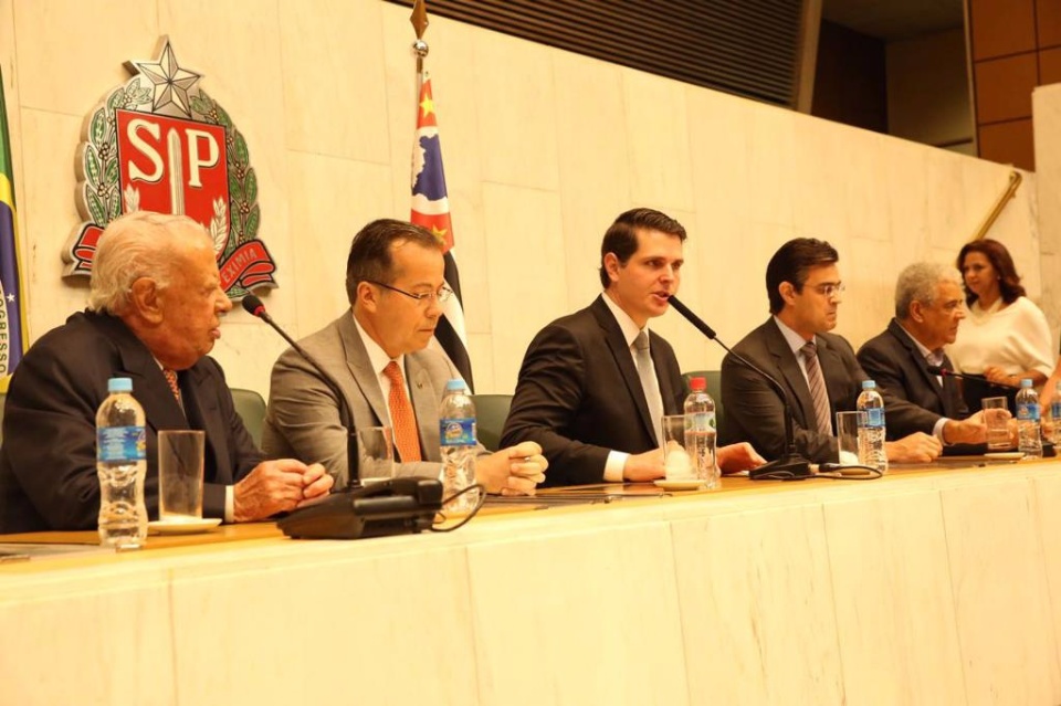 Deputado Junior Mochi é recebido por Geraldo Alckmin em São Paulo