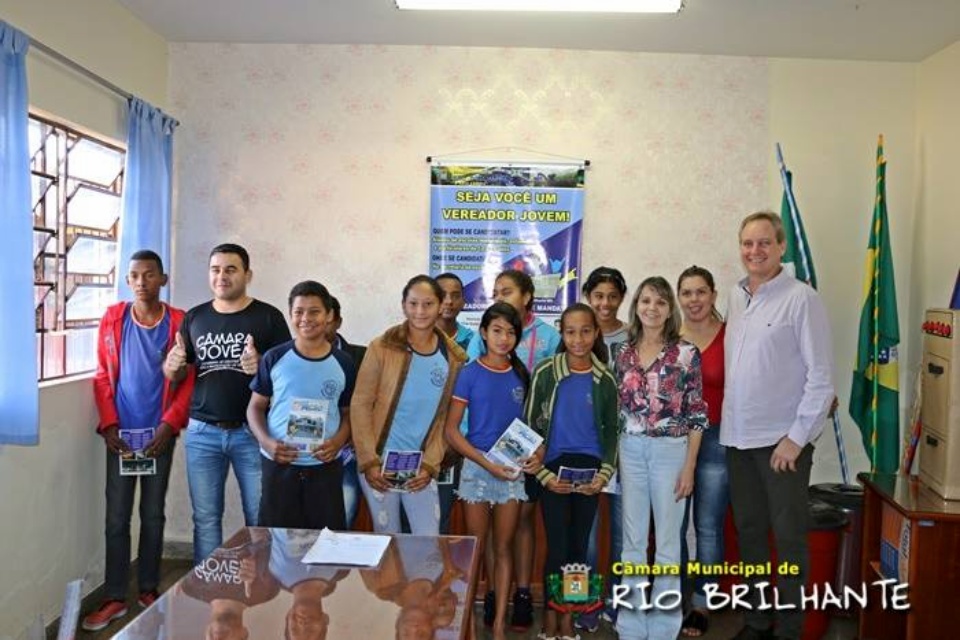 Projeto Câmara Jovem em Rio Brilhante ganha notoriedade