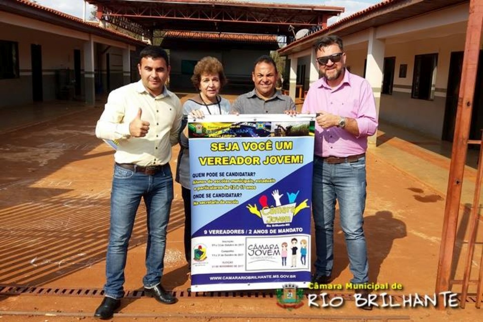 Projeto Câmara Jovem em Rio Brilhante ganha notoriedade