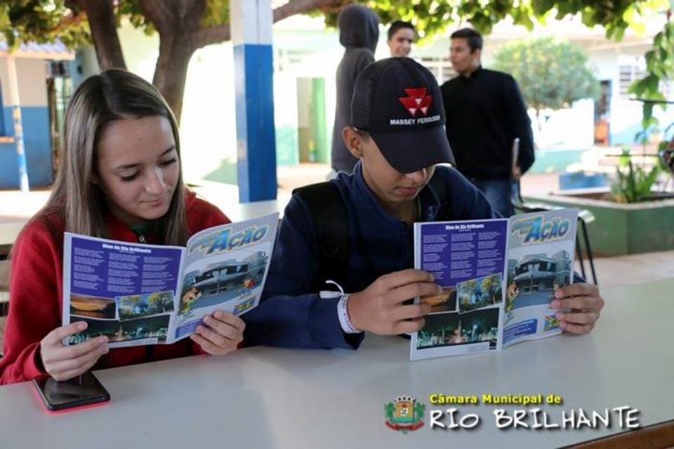 Projeto Câmara Jovem em Rio Brilhante ganha notoriedade