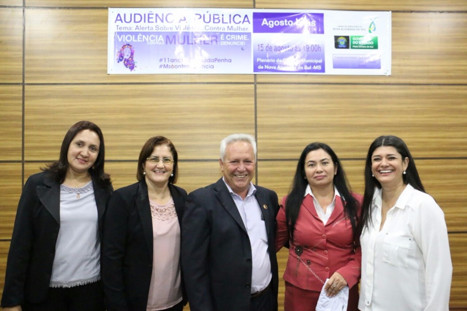 Audiência Pública sobre Violência conta a Mulher é realizada em Nova Alvorada do Sul