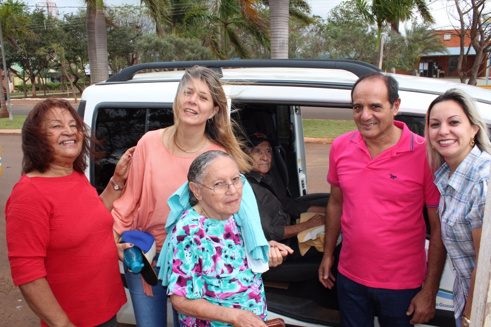 Prefeitura de Nova Alvorada do Sul leva idosos do projeto conviver na Colônia Paraguaia em Campo Grande
