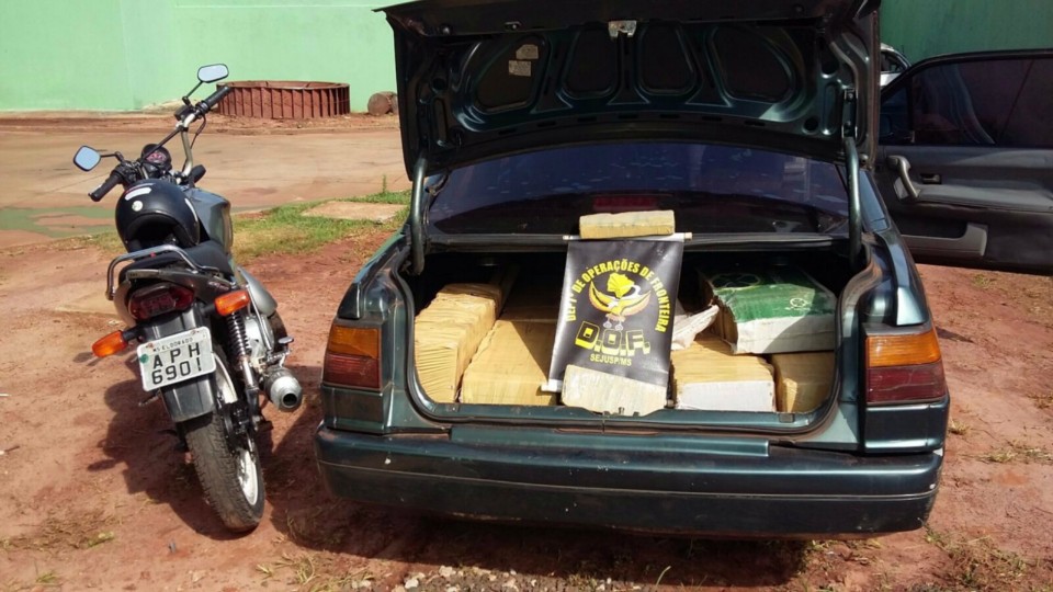 DOF APREENDE MAIS DE 200 Kg DE DROGA POR DIA