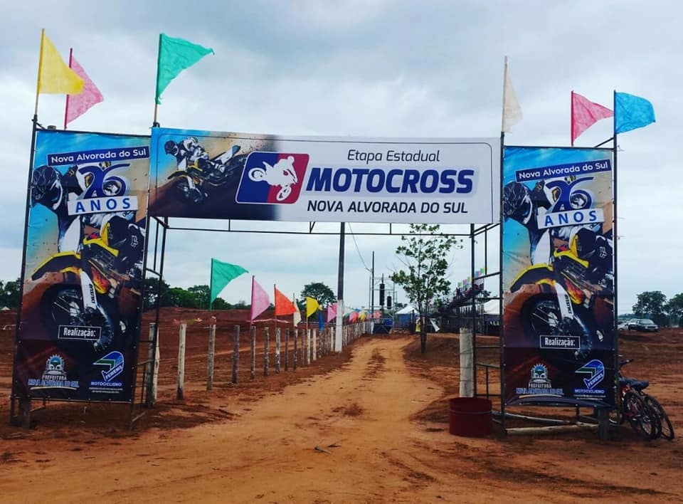 Nova Alvorada do Sul sediou a 7ª etapa do Campeonato Estadual de Motocross