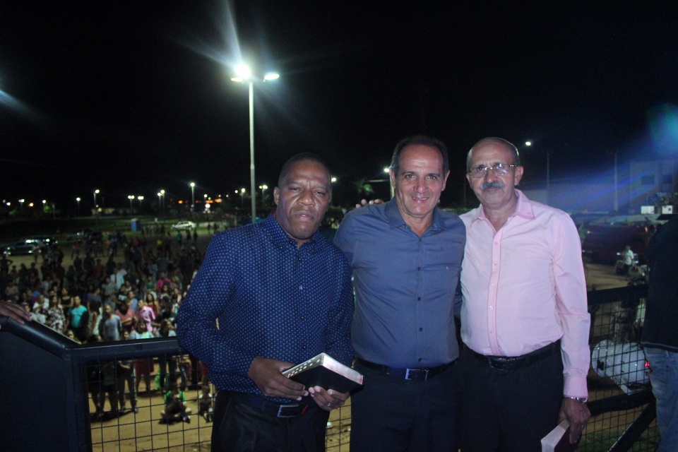 Nova Alvorada do Sul realizou Marcha Para Jesus com pregação do Pastor Deivit Matos
