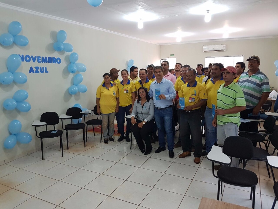 Dr Nelson Trad Filho realiza palestras Novembro Azul em empresas de Nova Alvorada do Sul