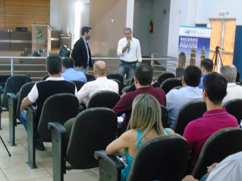 O Workshop Mente Empreendedora reúne empresários e líderes, em Nova Alvorada do Sul