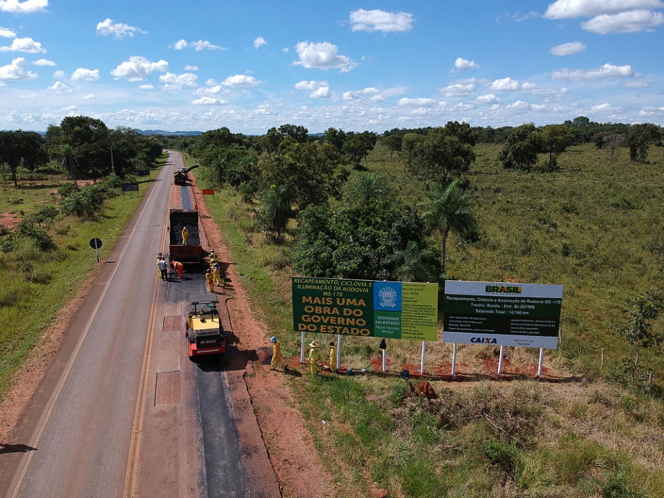 Polo turístico de MS, Bonito vive “boom” em infraestrutura com obras do Governo do Estado