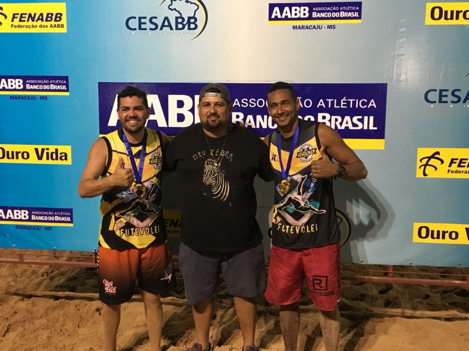 Atletas da AFUNAS sagra se campeões em 2 categorias na 2ª etapa estadual de futevôlei em Maracaju-MS