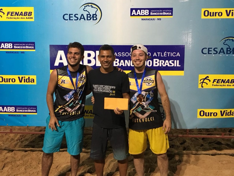 Atletas da AFUNAS sagra se campeões em 2 categorias na 2ª etapa estadual de futevôlei em Maracaju-MS