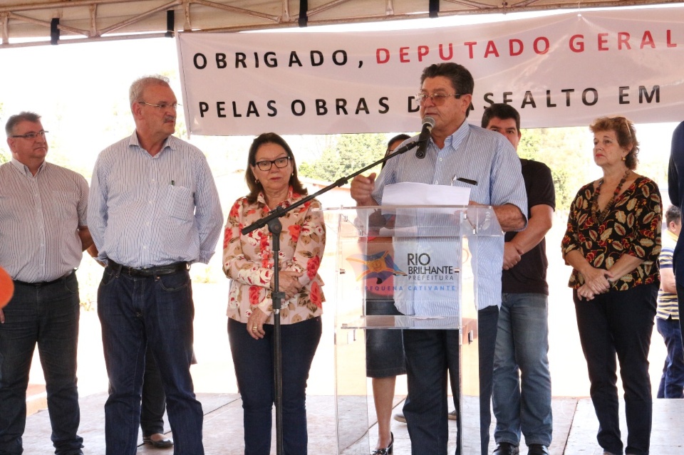 Prefeito Donato e deputado Geraldo Resende entregam obras em Prudêncio Thomaz