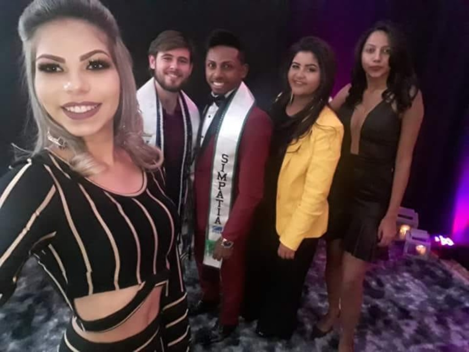 Phaullo Mendes Mister Distrito Pana e Mister Simpatia MS 2018 representa Nova Alvorada do Sul em concurso de Nova Andradina