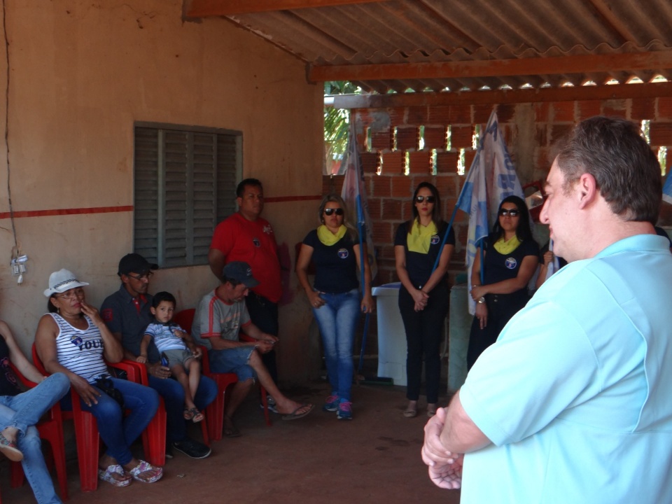 Neno Razuk cumpre agenda em Nova Alvorada do Sul e fala sobre a importância da renovação na Política