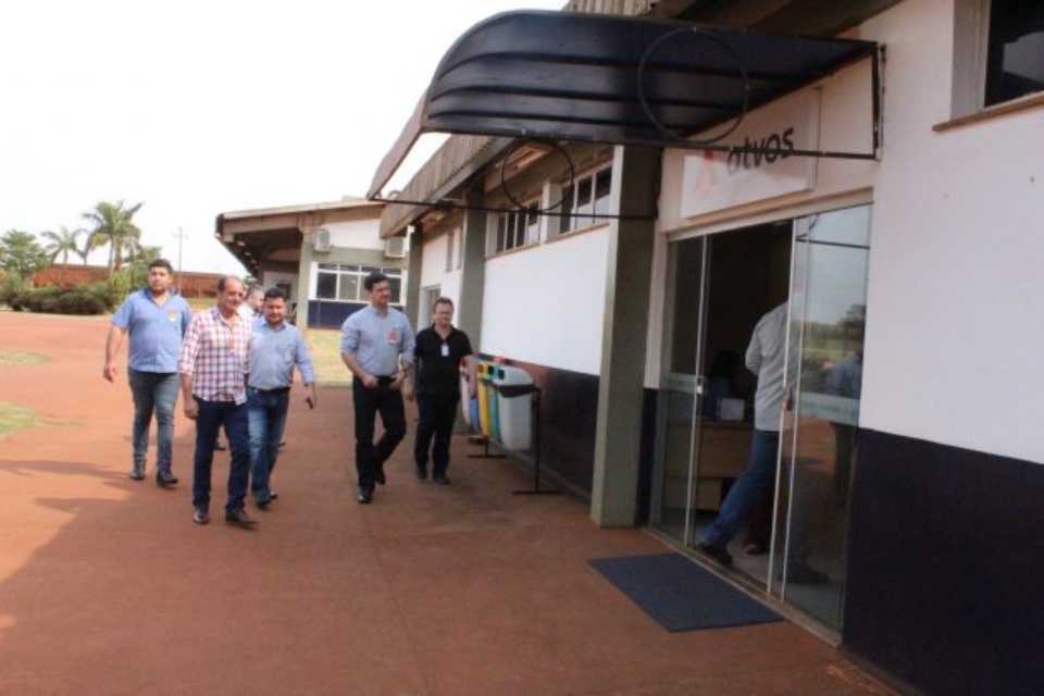 Empresários visitam Nova Alvorada do Sul para instalação de empresa Empresários visitam Nova Alvorada do Sul para instalação de empresa
