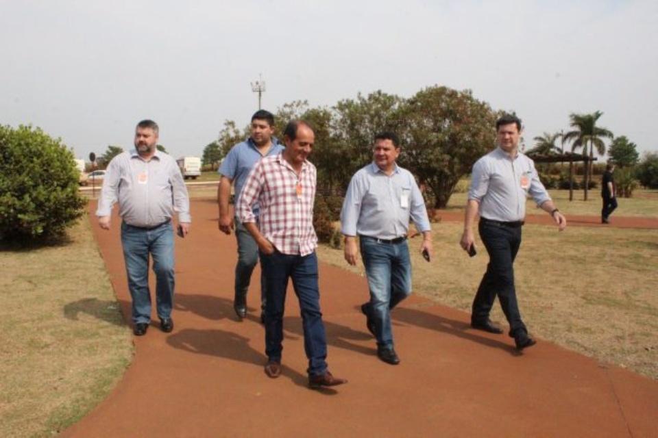 Empresários visitam Nova Alvorada do Sul para instalação de empresa Empresários visitam Nova Alvorada do Sul para instalação de empresa