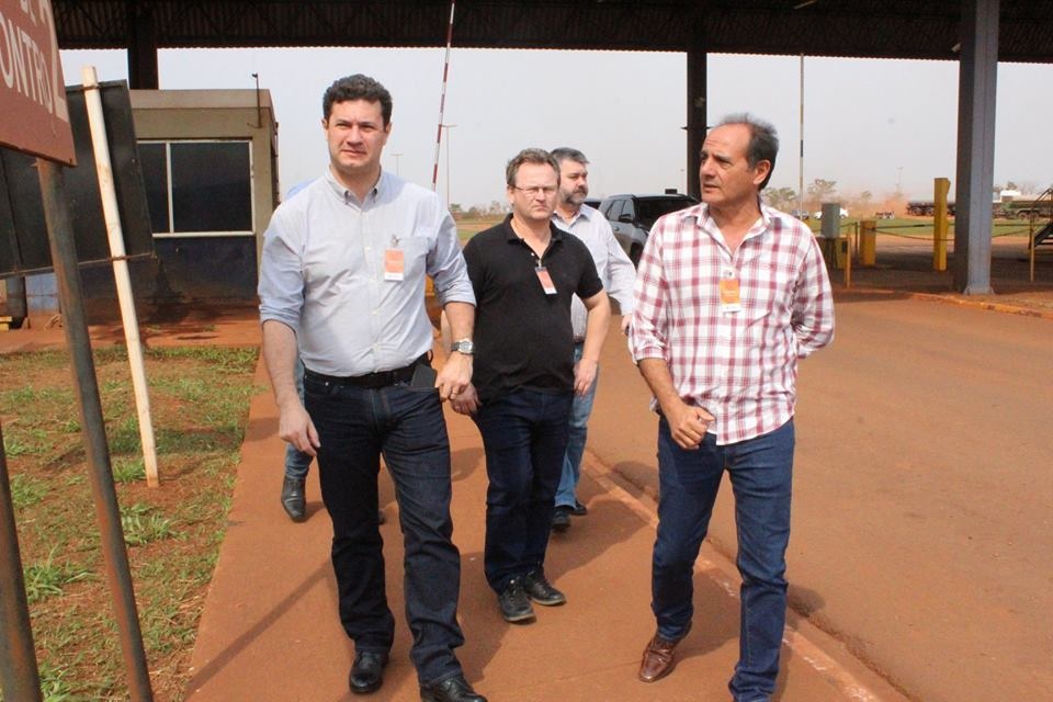 Empresários visitam Nova Alvorada do Sul para instalação de empresa Empresários visitam Nova Alvorada do Sul para instalação de empresa