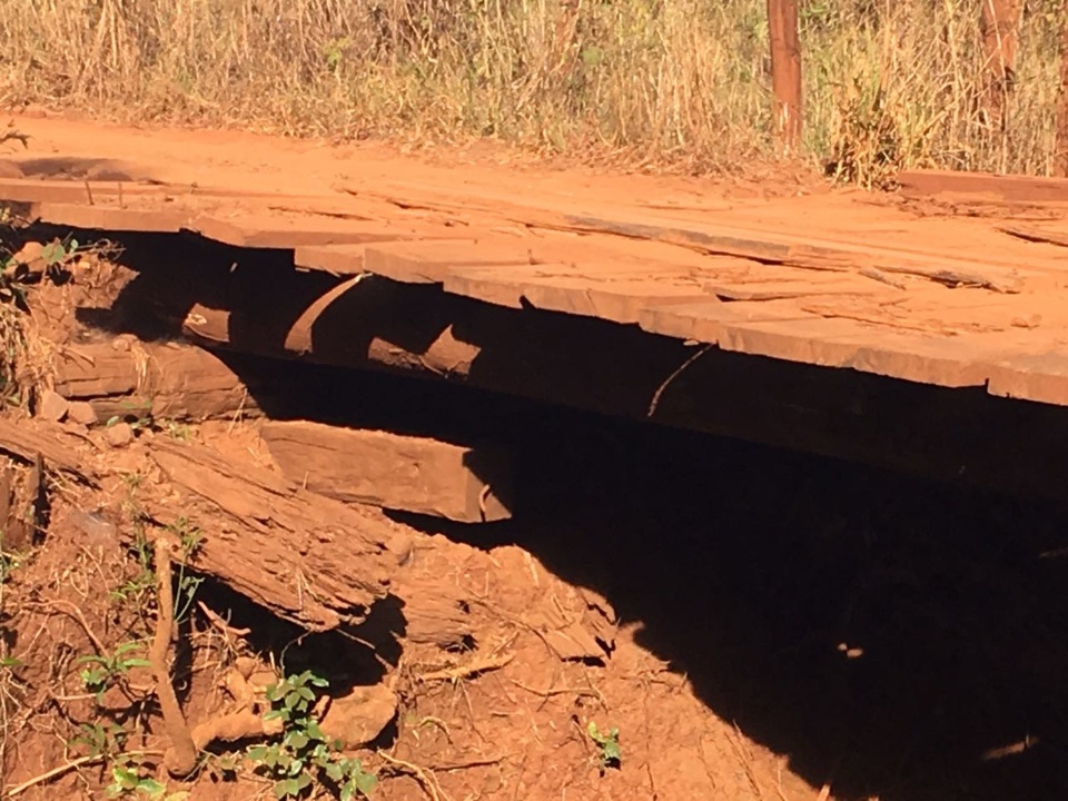 Para Vereadora Aninha, Ponte de Concreto dará mais segurança para os moradores da região da Água Encanada