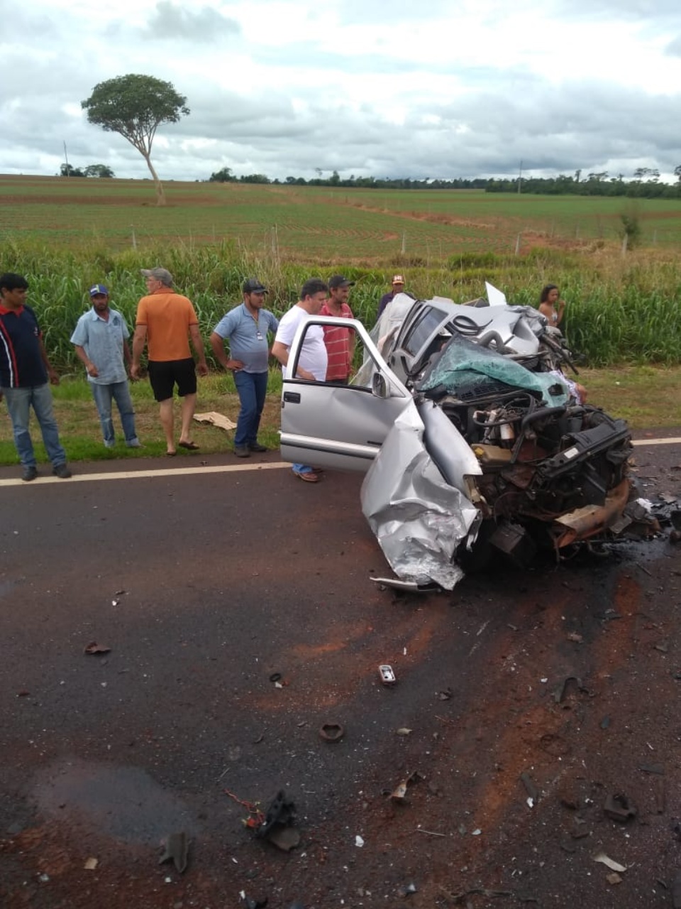 AGORA: vereador morre em acidente na BR-163 próximo a Itaquiraí