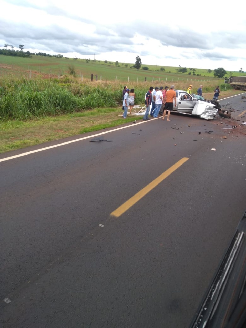 AGORA: vereador morre em acidente na BR-163 próximo a Itaquiraí