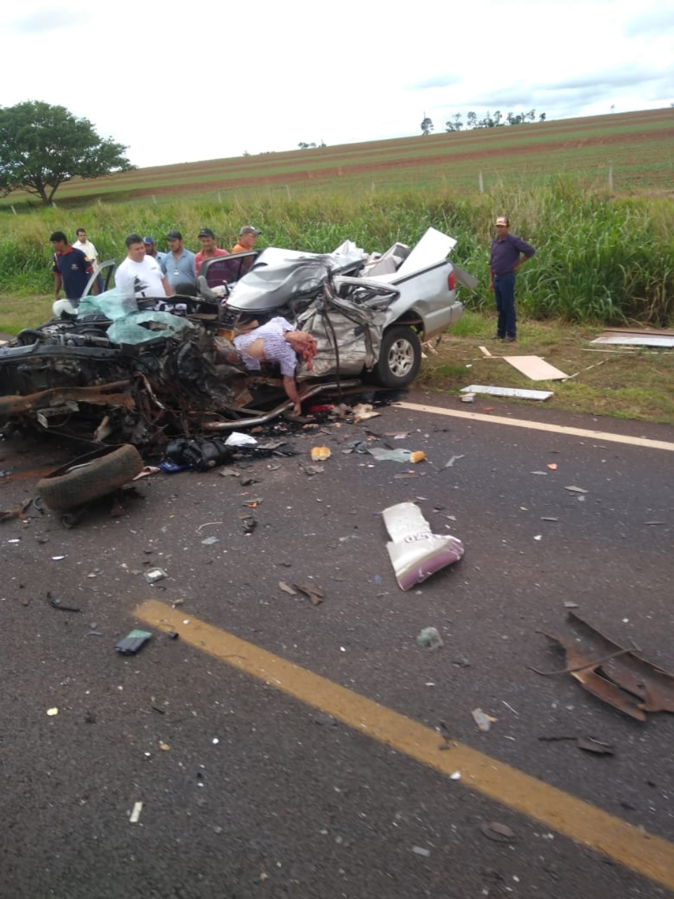 AGORA: vereador morre em acidente na BR-163 próximo a Itaquiraí