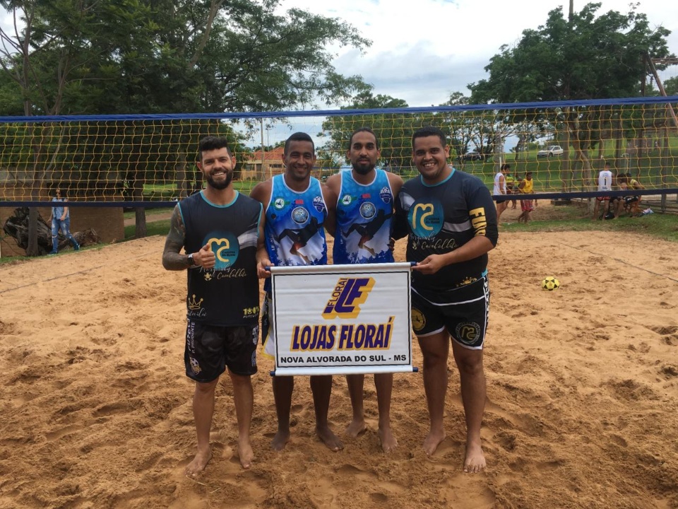 Atletas da Afunas de Nova Alvorada do Sul é Vice-Campeã em Torneiro de Futevôlei em SP