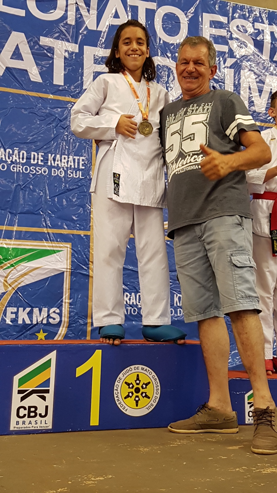 Com duas medalhas de ouro na última etapa Karateca Enzo conquista o Tricampeonato Estadual