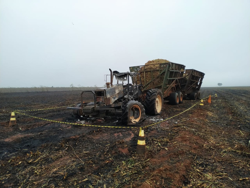 Polícia Militar Ambiental autua usina sucroenergética em R$ 953 mil por incêndio em lavoura de cana sem autorização