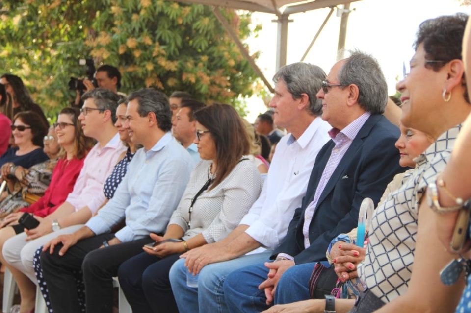 Prefeitura atende comunidade e inaugura primeira EMEI de Anhanduí Prefeitura atende comunidade e inaugura primeira EMEI de Anhanduí