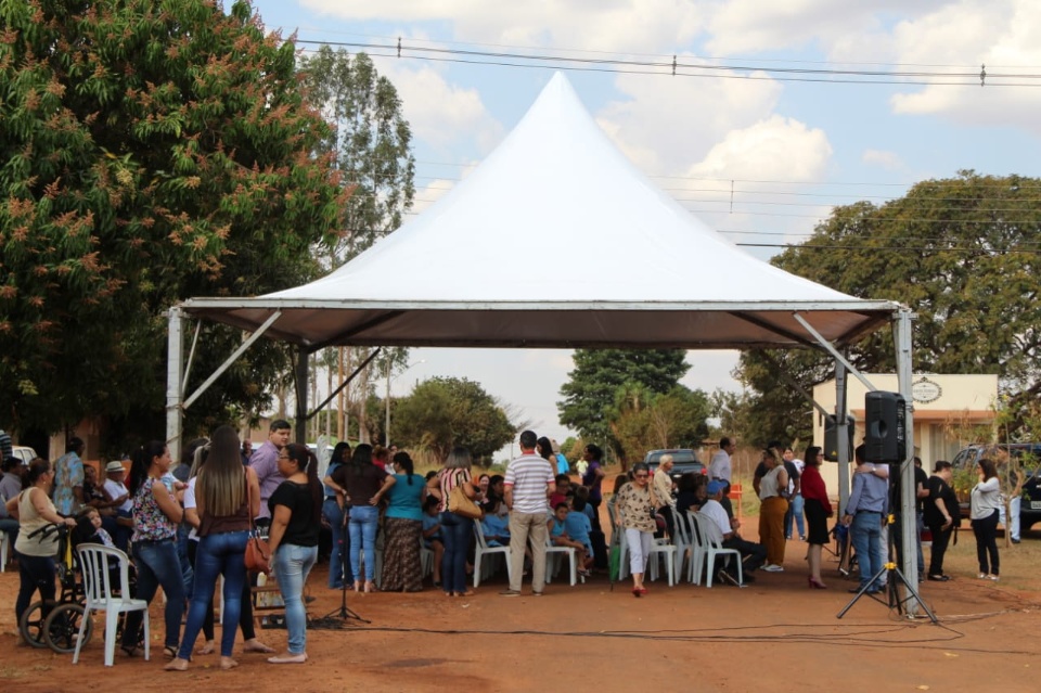 Prefeitura atende comunidade e inaugura primeira EMEI de Anhanduí Prefeitura atende comunidade e inaugura primeira EMEI de Anhanduí