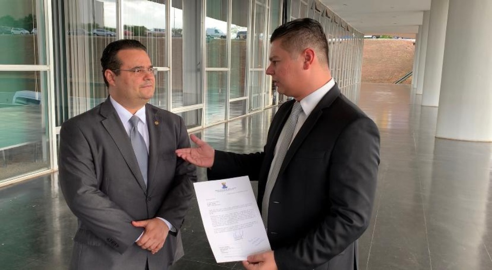 Vereador Otávio Trad vai a Brasília para viabilizar a liberação de recursos federais para Campo Grande