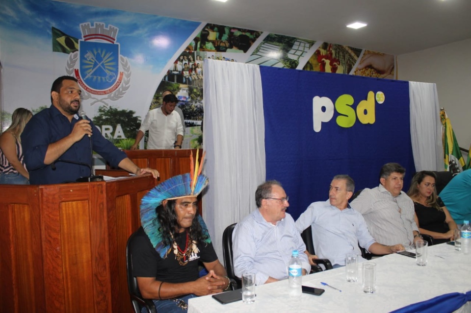 Andrezão é oficializado pré-candidato a prefeito de Itaporã Andrezão é oficializado pré-candidato a prefeito de Itaporã