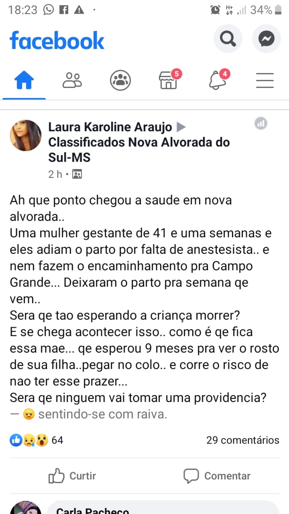 Médicos sem receber, Médico sem CRM e má gestão gera revolta em Nova Alvorada do Sul