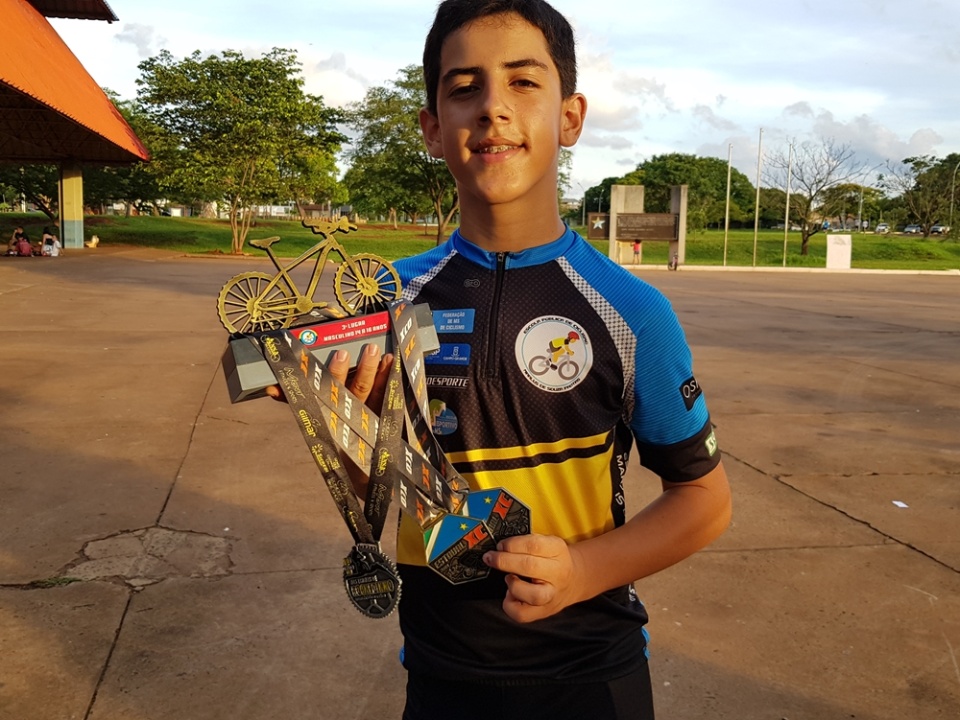 Projeto em parque de Campo Grande fomenta as categorias de base do ciclismo