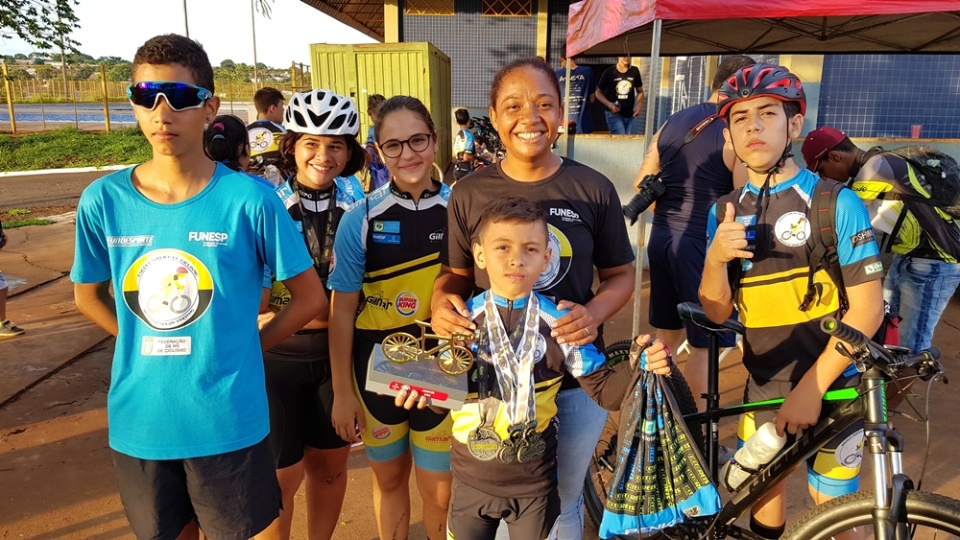 Projeto em parque de Campo Grande fomenta as categorias de base do ciclismo