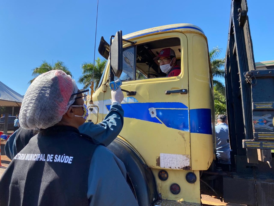 Prefeitura de Rio Brilhante coloca Barreira Sanitária nas entradas da cidade