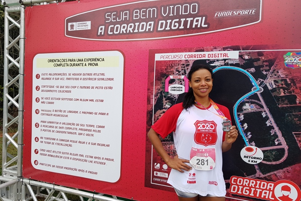 Corrida Digital termina hoje com adesão total de participantes