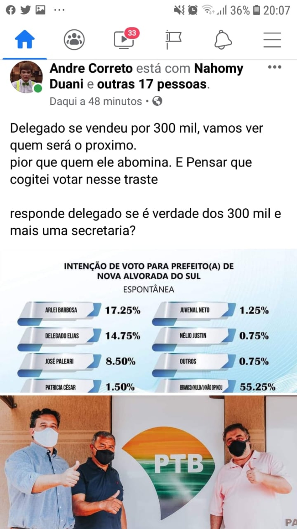 Delegado Elias registra BO contra “PERFIL FAKE’s” por calunia em Nova Alvorada do Sul Delegado Elias registra BO contra “PERFIL FAKE’s” por calunia em Nova Alvorada do Sul
