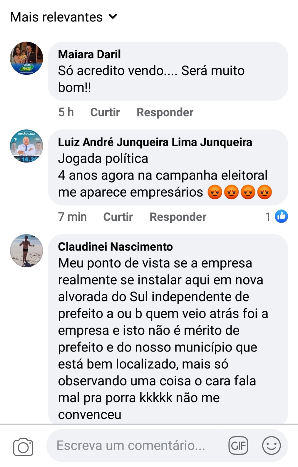 População suspeita de “jogada política” visita de empresários para implantação de frigorifico População suspeita de “jogada política” visita de empresários para implantação de frigorifico