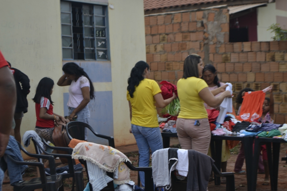 Vereadora Rosana realiza mais uma etapa do projeto Abraço Solidario