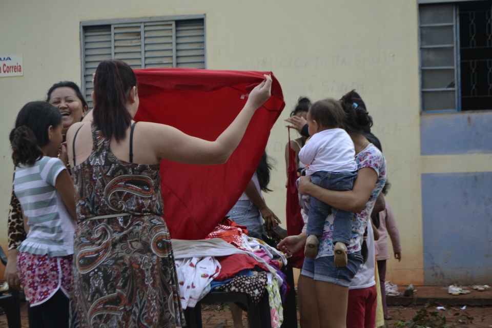Vereadora Rosana realiza mais uma etapa do projeto Abraço Solidario