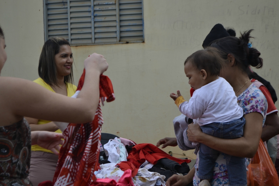 Vereadora Rosana realiza mais uma etapa do projeto Abraço Solidario