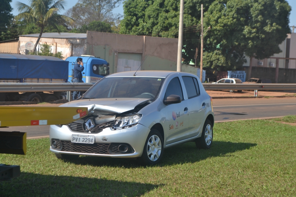 Acidente na BR 163 em Nova Alvorada do Sul