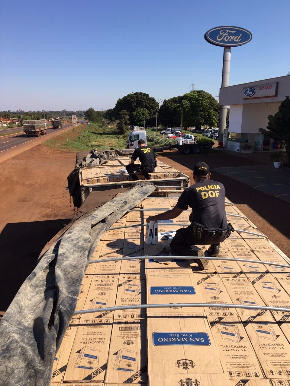 DOF CAUSAM PREJUÍZO DE MAIS DE 4,5 MILHÕES AO CRIME NA FRONTEIRA