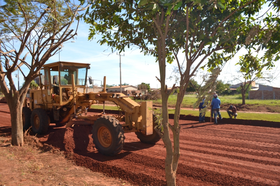 Vereador Mesquita fiscaliza obra de Pavimentação Asfaltica